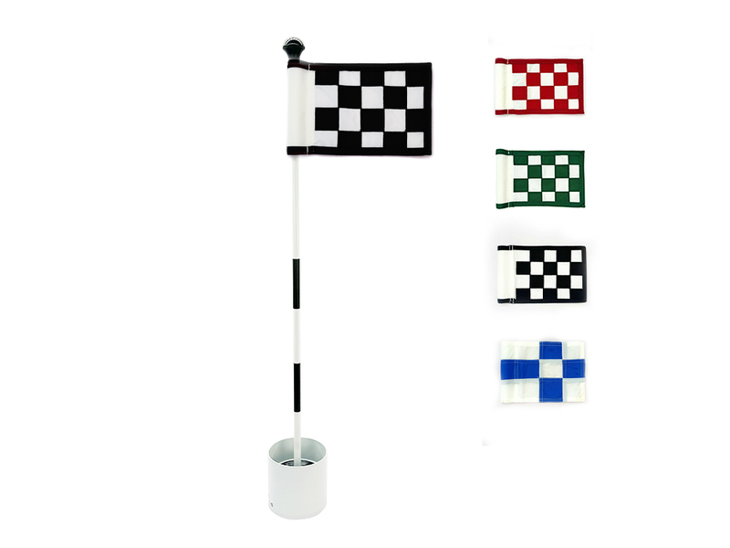 Golf Flag Sets(Six inch aluminum base)