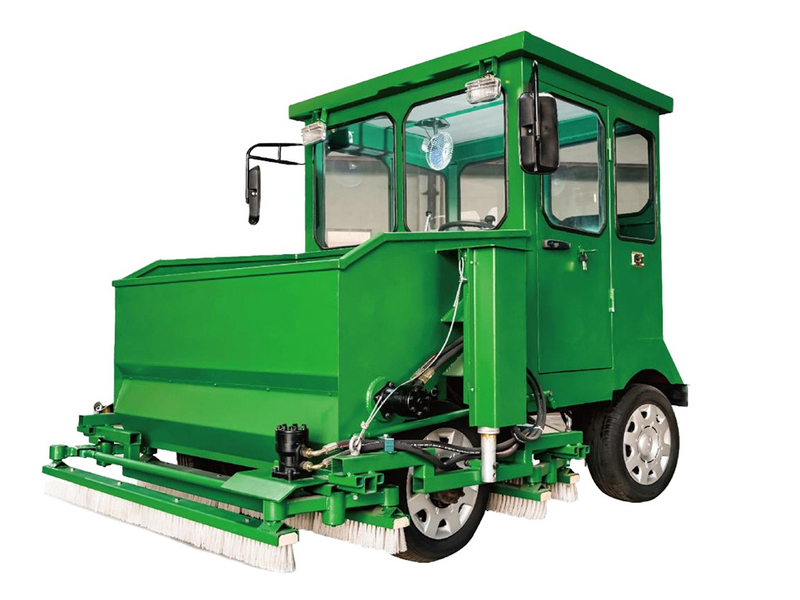 CSJ-1.2D Artificial Turf Sand Carding Machine (Diesel)